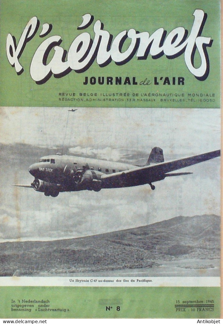 L'Aéronef 1945 N° 8 Hawker Typhoon Miles M 57 Aerovan - Boeken