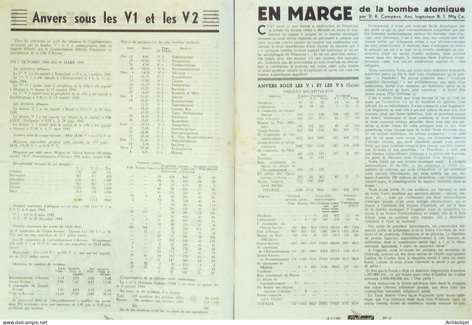 L'Aéronef 1945 N° 8 Hawker Typhoon Miles M 57 Aerovan - Manuals