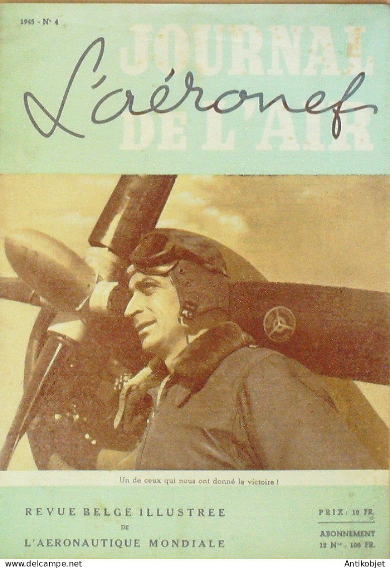 L'Aéronef 1945 N° 4 Rocket 18 Stinson Voyager Betty 22 & Judy II - Handbücher