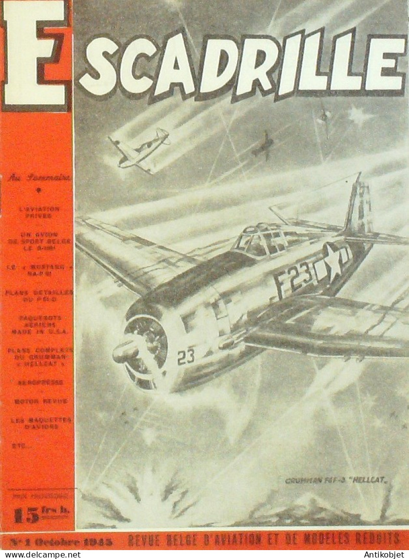 Escadrille 1945 N° 1 Lockheed Constellation Douglas C74 Gaumman F6F-3 Hellcat - Manuales