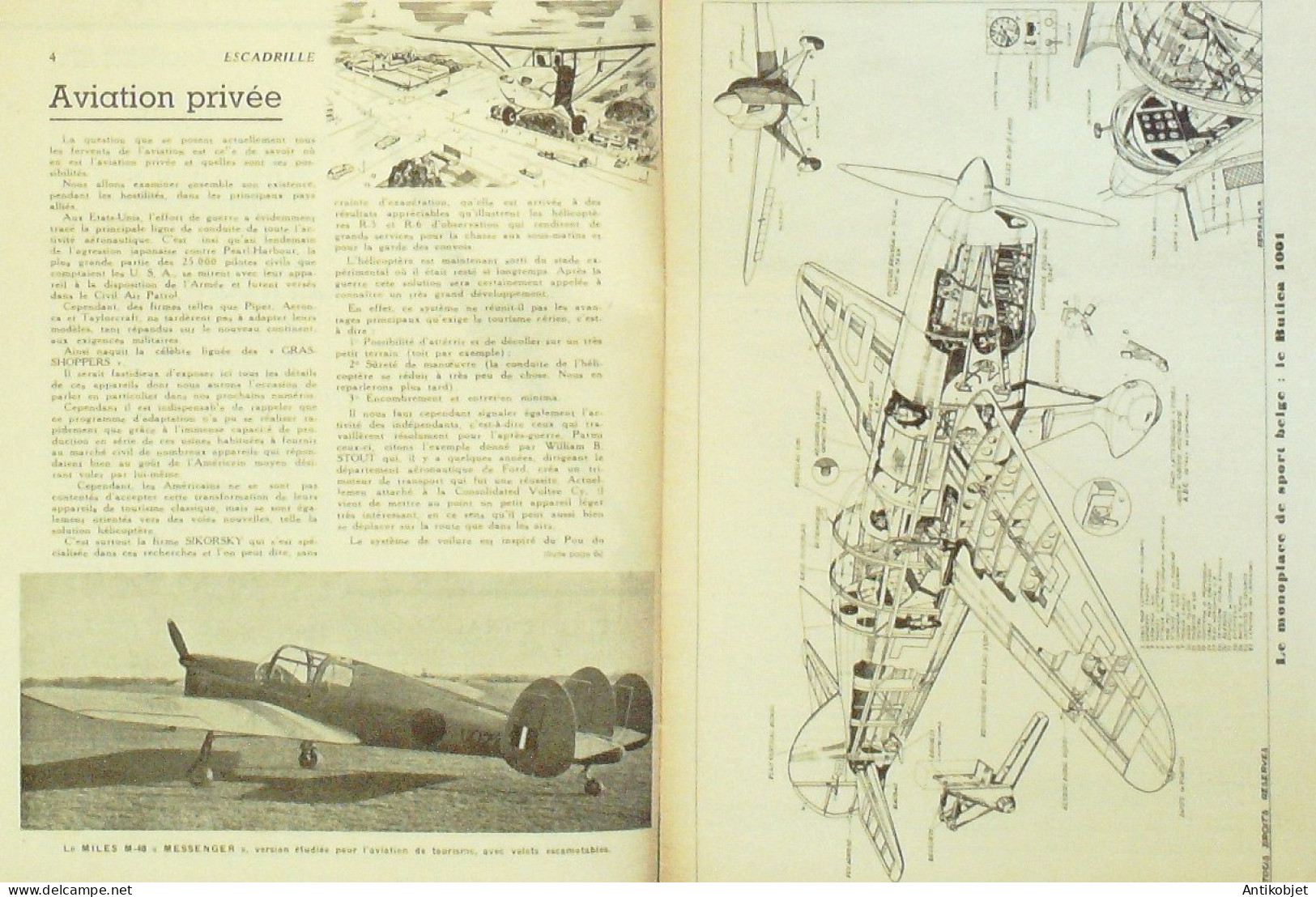 Escadrille 1945 N° 1 Lockheed Constellation Douglas C74 Gaumman F6F-3 Hellcat - Manuals