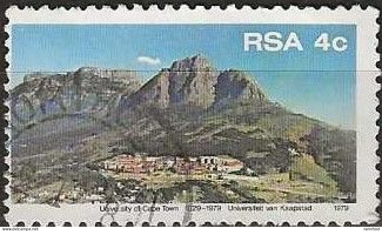 SOUTH AFRICA 1979 50th Anniversary Of University Of Cape Town - 4c. - University Of Cape Town FU - Used Stamps