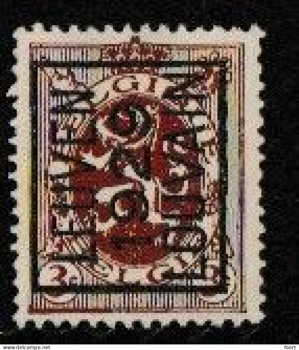 Leuven  1929  Typo Nr.  205A - Typos 1929-37 (Heraldischer Löwe)