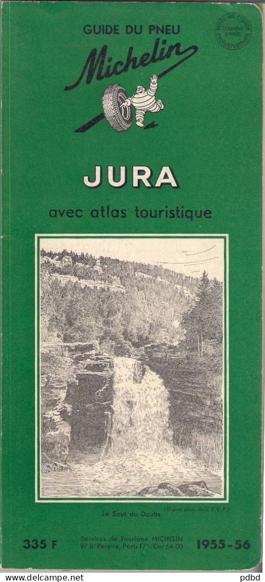 Guide Michelin Jura 1955/1956 - Michelin (guias)