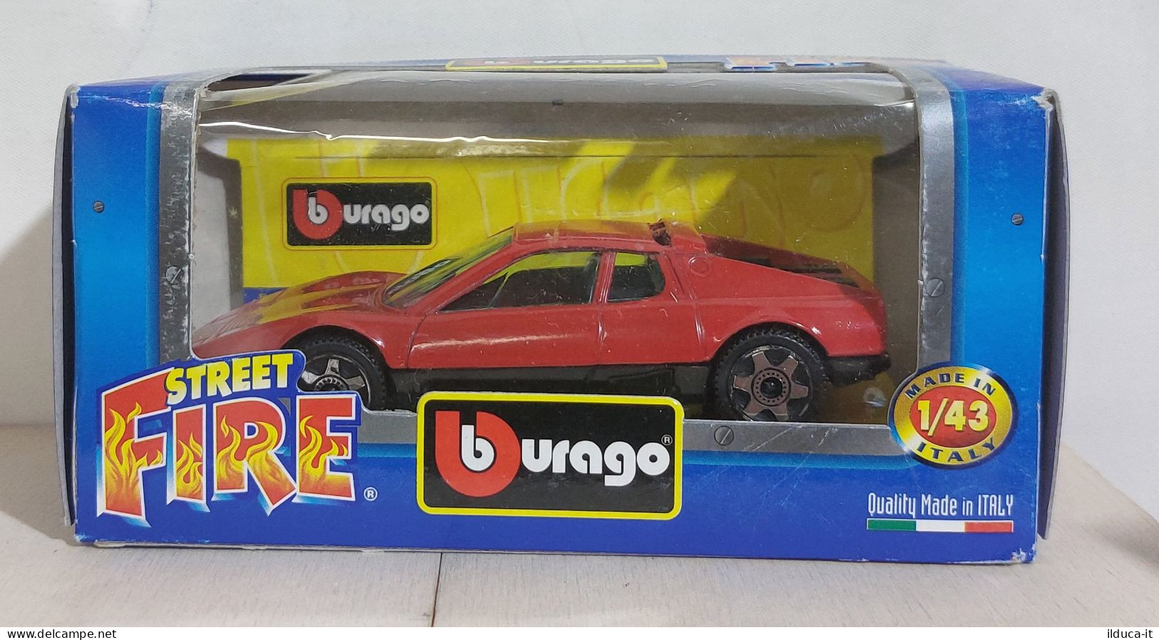 I116107 BURAGO 1/43 Serie Street Fire - Ferrari 512 BB - Box - Burago