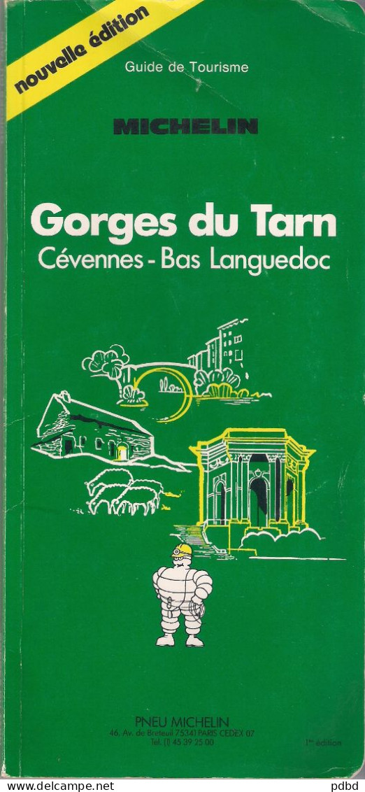 Guide Michelin Gorges Du Tarn .1986 . - Michelin-Führer