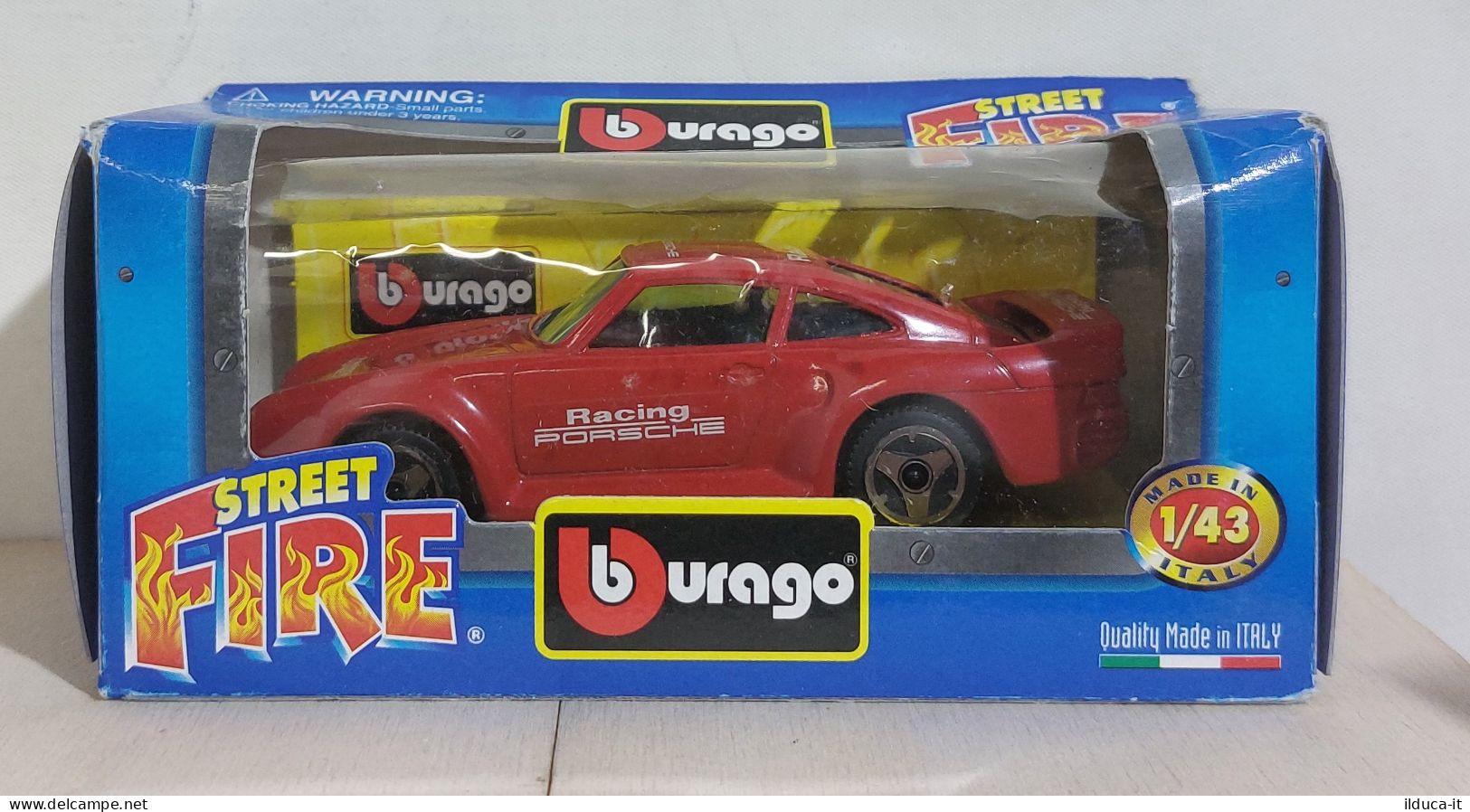 I116110 BURAGO 1/43 Serie Street Fire - Porsche 959 - Box - Burago