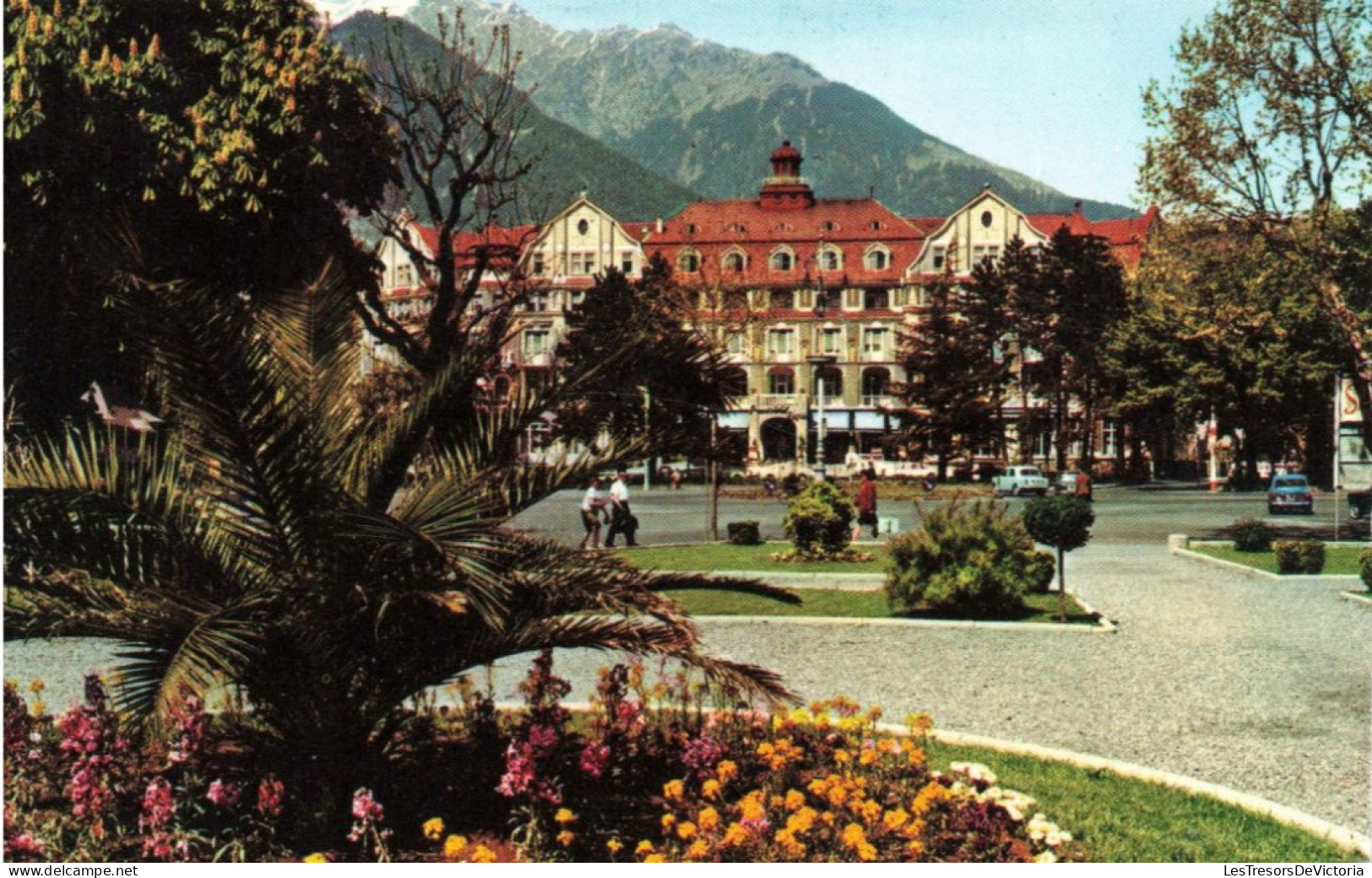 ITALIE - Meran - Mazziniplatz - Grand Hotel Emma - Carte Postale Ancienne - Merano