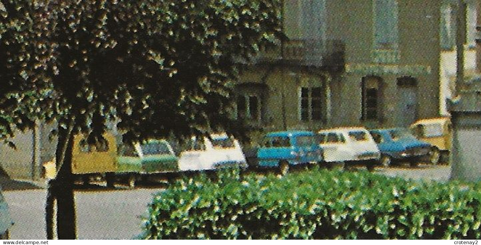 32 AIGNAN Vers Auch Jardin Public Gendarmerie Poste VOIR ZOOM Citroën Ami 6 Remorque Dyane 2CV Camionnette Renault 4L - Auch