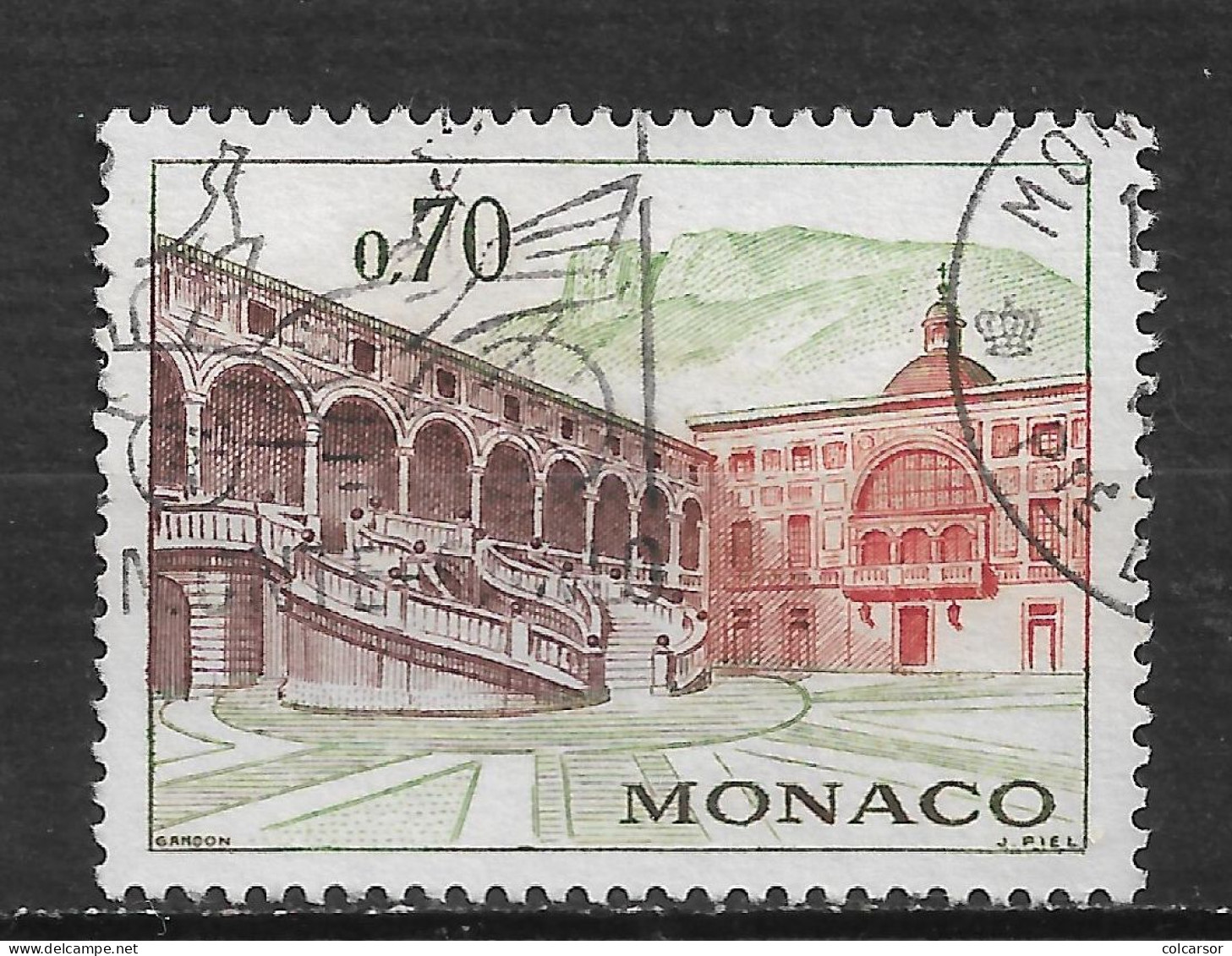 MONACO  N°548A  " PALAIS PRINCIER" - Oblitérés