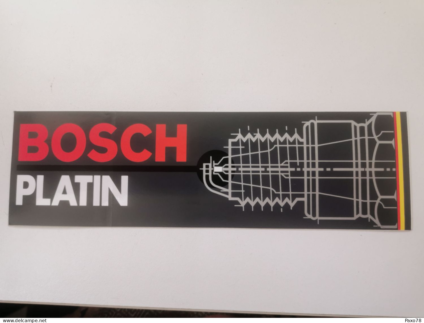 Autocollant Publicitaire, Bosch Platin - Aufkleber