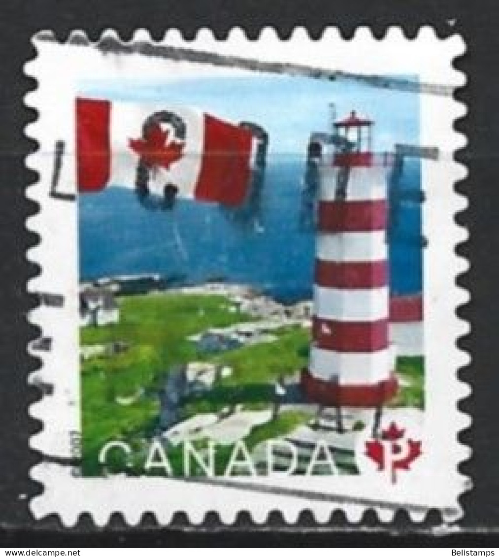 Canada 2007. Scott #2249 (U) Flag And Sambro Island Lighthouse, Nova Scotia - Oblitérés