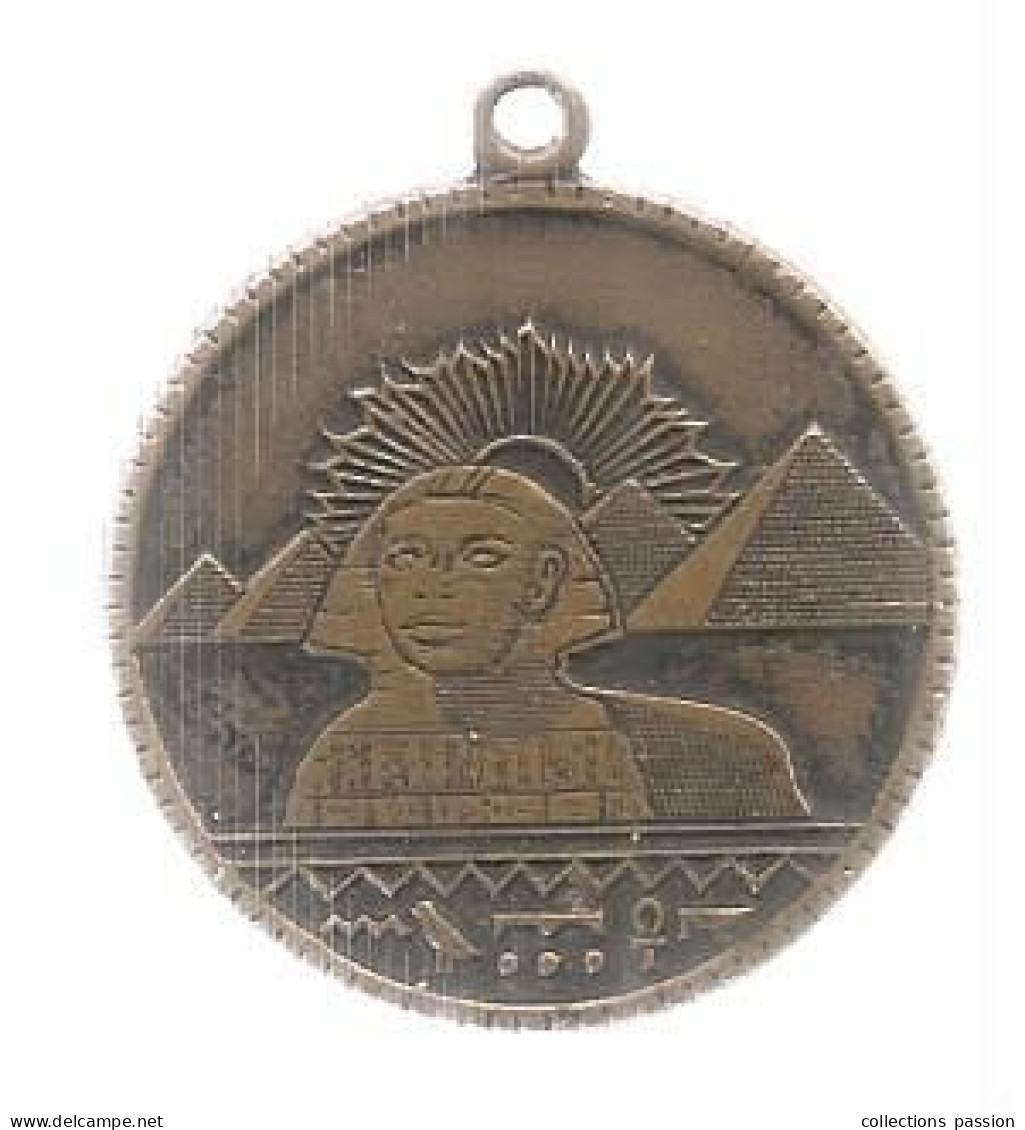 Médaille , EGYPTE, EGYPT, Religion, Pyramides, Diamètre 33 Mm, 2 Scans - Religion &  Esoterik