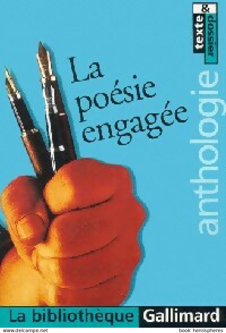 La Poésie Engagée De Collectif (2001) - Autres & Non Classés