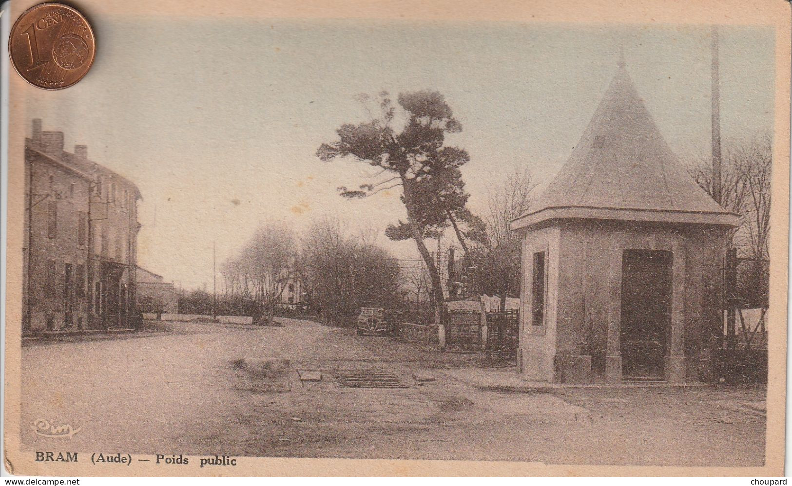 11  - Carte Postale Ancienne De BRAM    Poids Public - Bram