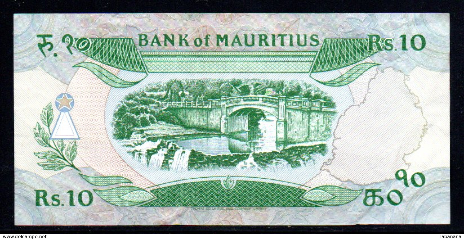 492-Maurice 10 Rupees 1985 A2 - Maurice