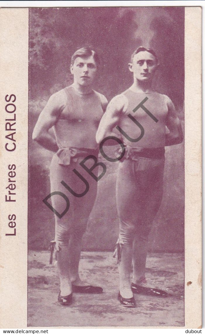 Postkaart/Carte Postale - Les Frères Carlos - Athletiek? (C4667) - Personalidades Deportivas