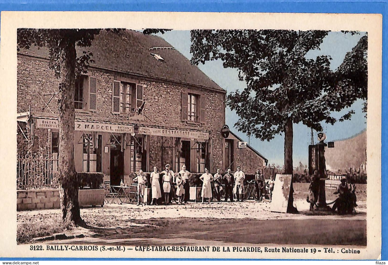 77 - Seine Et Marne - Baillycarrois - Cafe - Tabac - Restaurant (N13602) - Baillycarrois