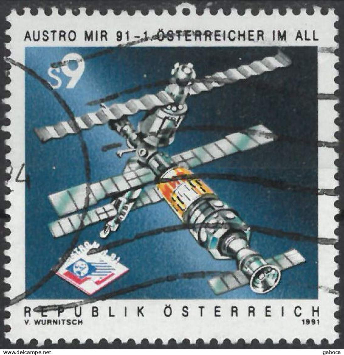 C4752 Space Spacetravel Astronaut Telecom Meteorology Satellite 1xSet+13xStamp Used Lot#580 - Collections