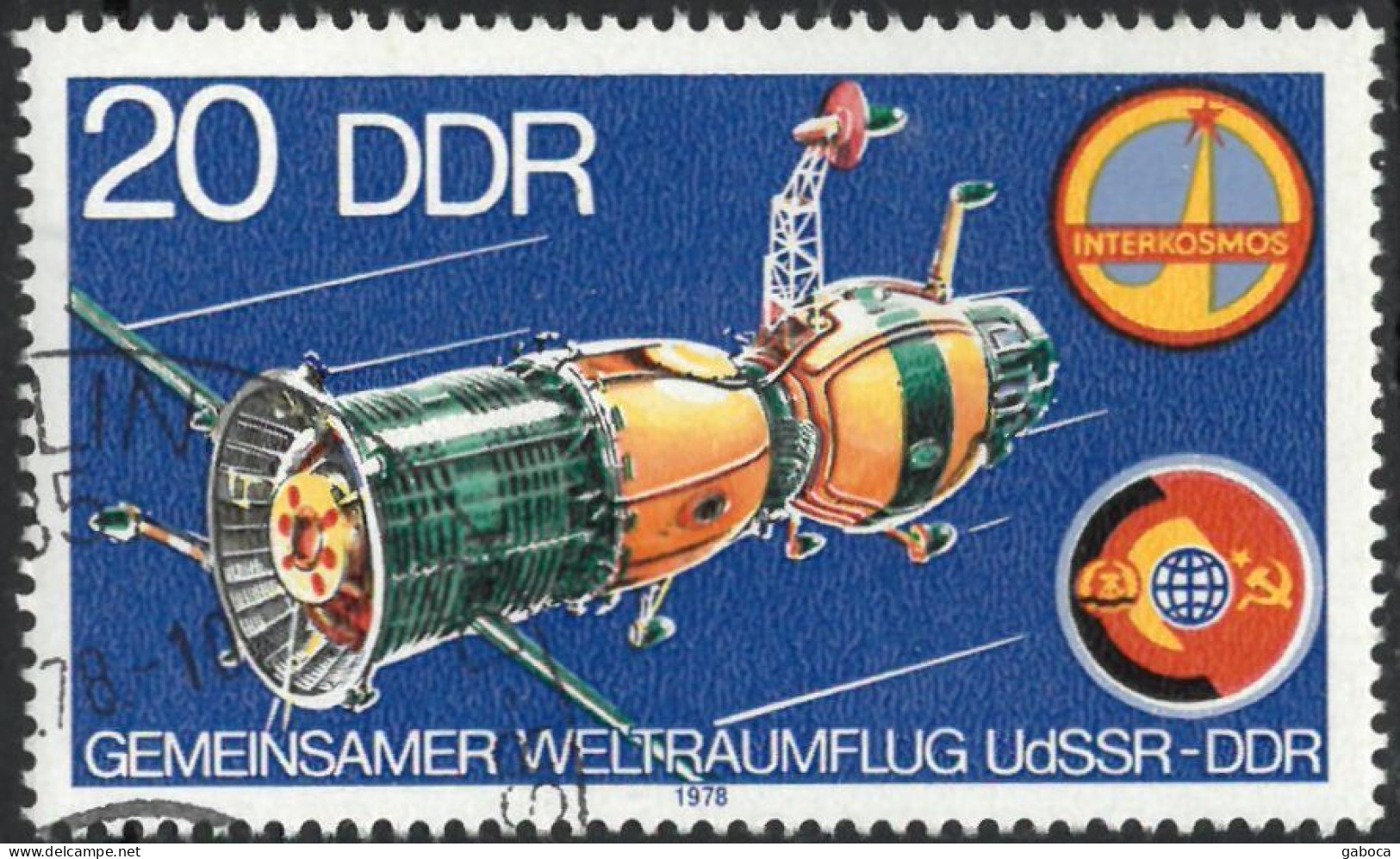 C4752 Space Spacetravel Astronaut Telecom Meteorology Satellite 1xSet+13xStamp Used Lot#580 - Collections
