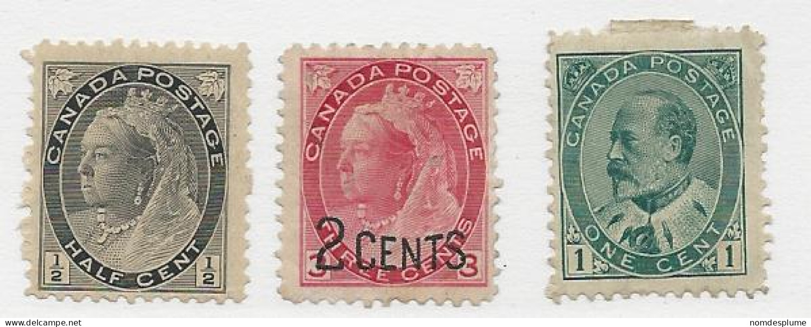 23343) Canada Collection Mint Hinged  No Gum - Collections