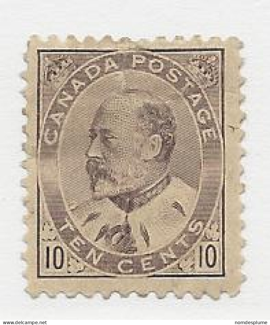 23345) Canada Mint Hinged  Regummed 1903 Edward VII - Nuovi