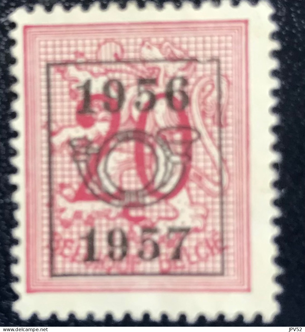 België - Belgique - C18/10 - 1956 - (°)used - Michel 889V - Voorafgrstempeld - Cijfer Op Heraldieke Leeuw - Sobreimpresos 1951-80 (Chifras Sobre El Leon)