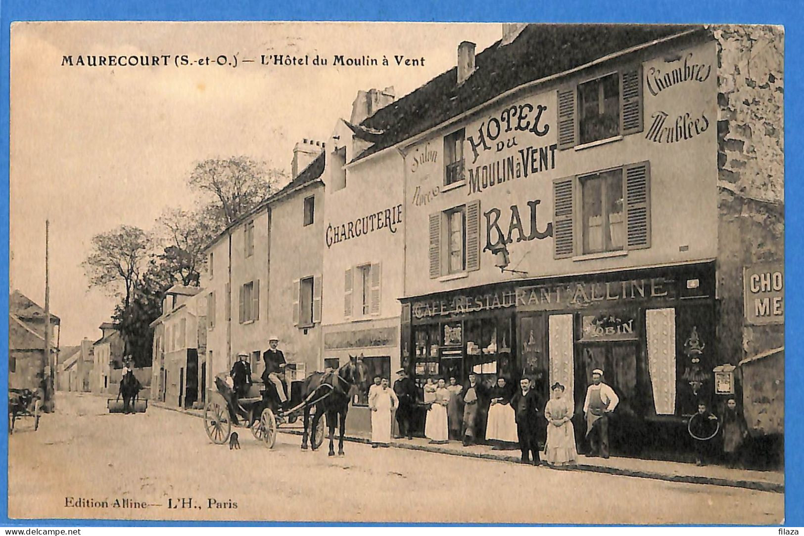 78 - Yvelines - Maurecourt - L'Hotel Du Moulin A Vent (N13642) - Maurecourt