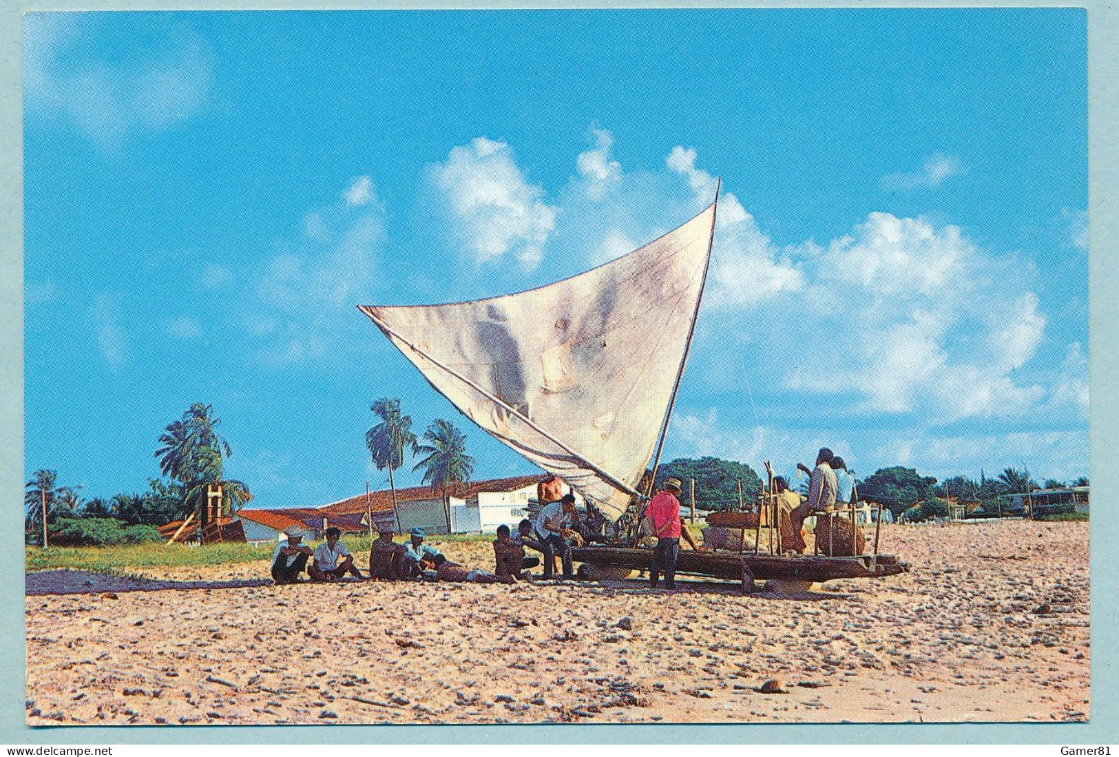 MACEIO - AL - Praia De Pajurassara Com Seus Famosos Jangadeiros - Maceió