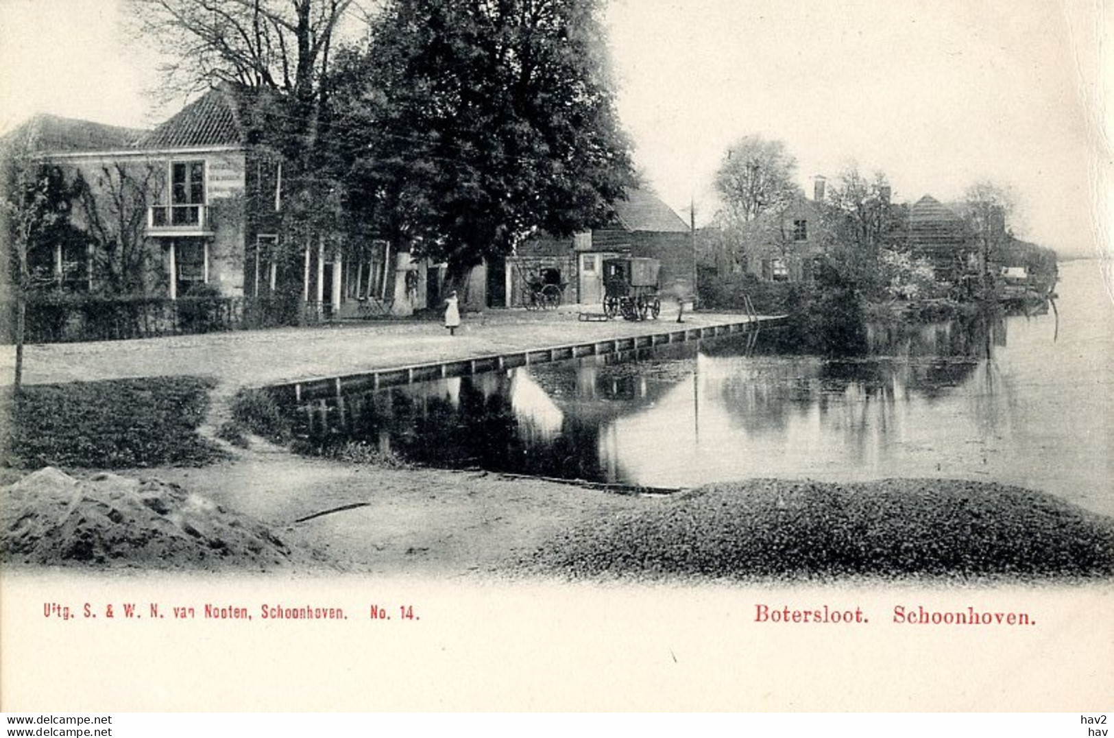 Schoonhoven Botersloot Van Nooten No.14  AM4832 - Schoonhoven