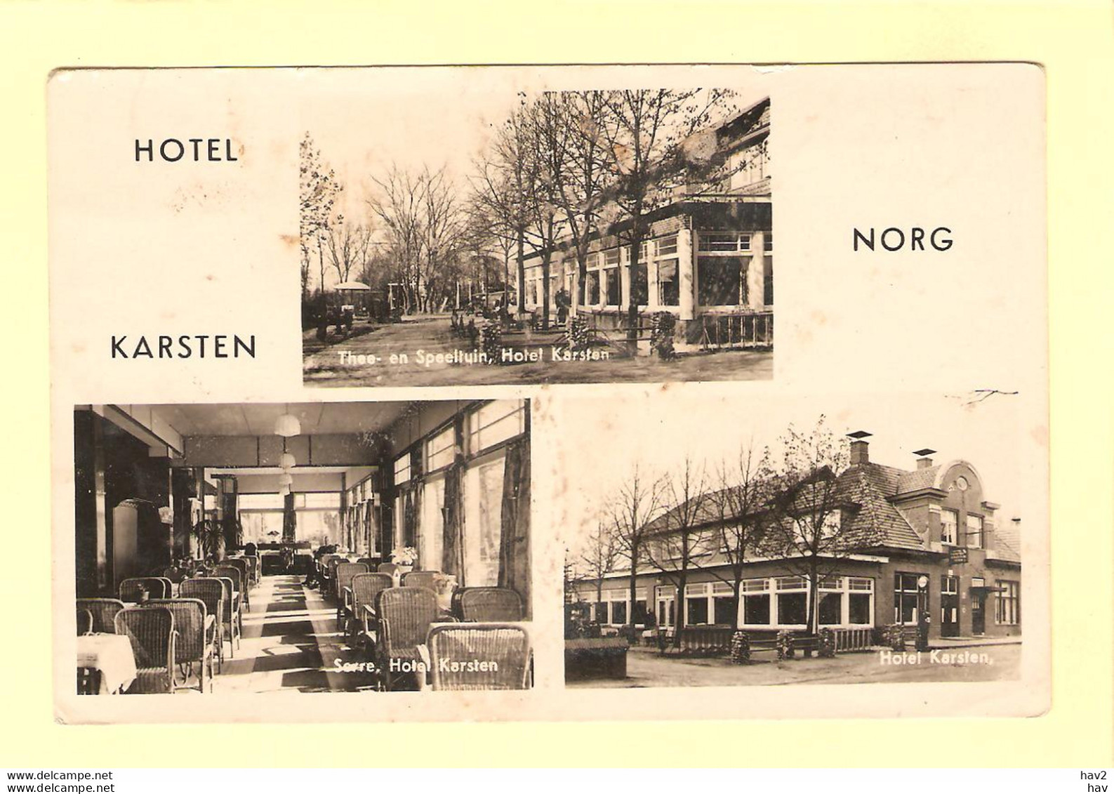 Norg Hotel Karsten 1950 RY24969 - Norg