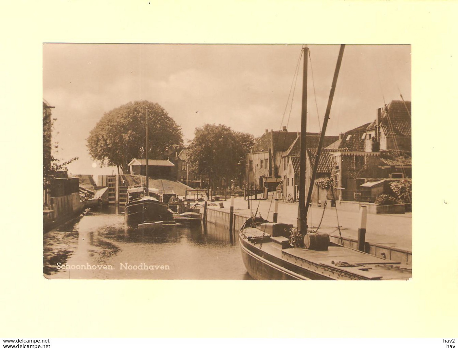 Schoonhoven Noodhaven 1943 RY45151 - Schoonhoven