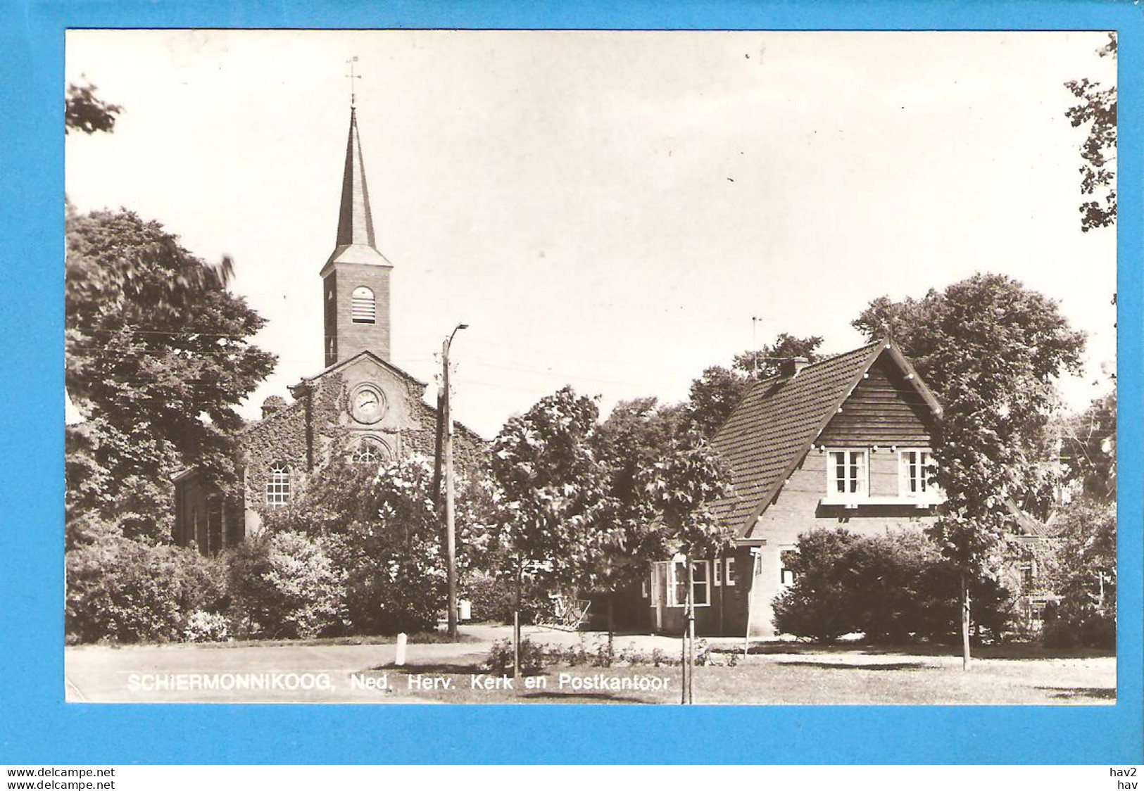 Schiermonnikoog NH Kerk En Postkantoor RY48165 - Schiermonnikoog