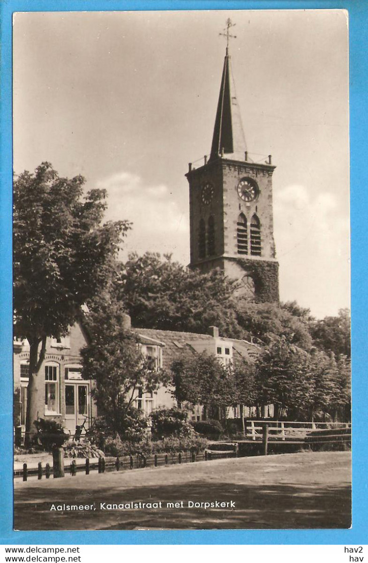 Aalsmeer Kanaalstraat Met Dorpskerk RY51137 - Aalsmeer