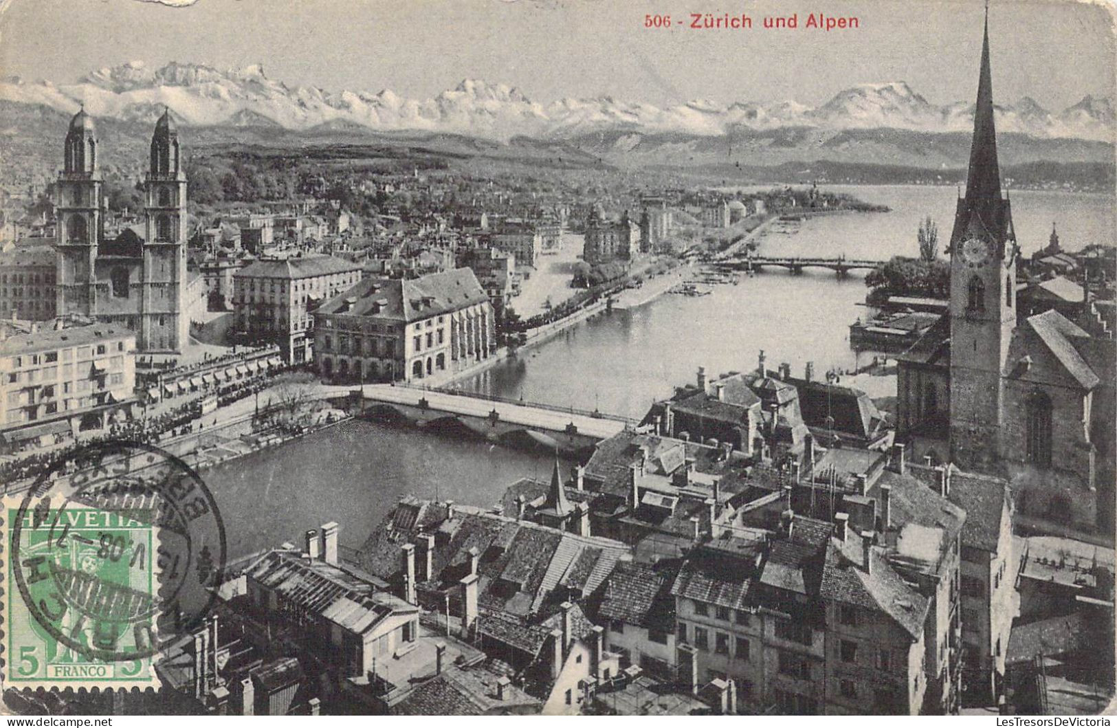 SUISSE - Zurich Und Alpen - Carte Postale Ancienne - Zürich
