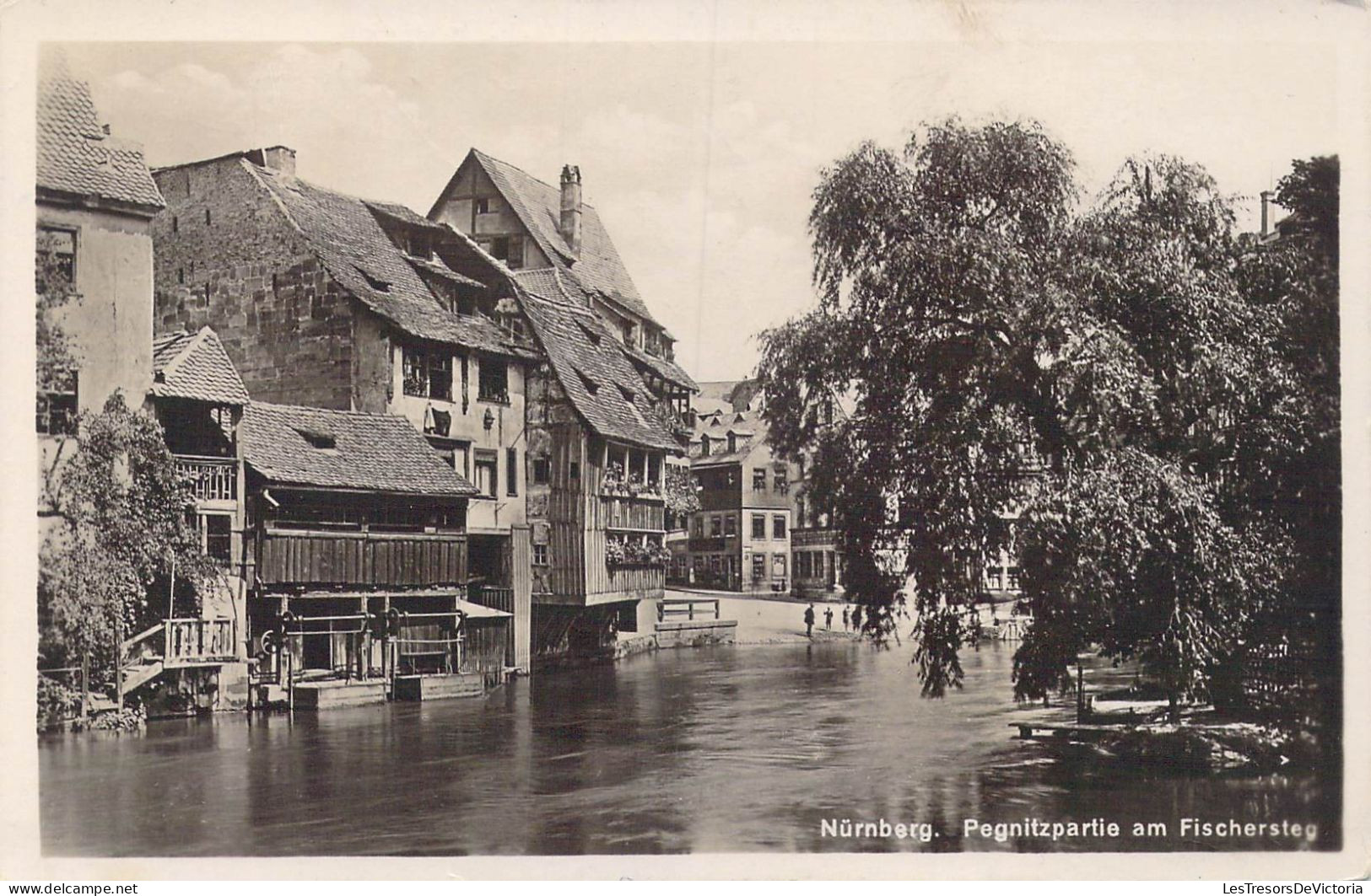 ALLEMAGNE - Nurnberg - Pegnitzpartie Am Fischersteg - Carte Postale Ancienne - Nürnberg