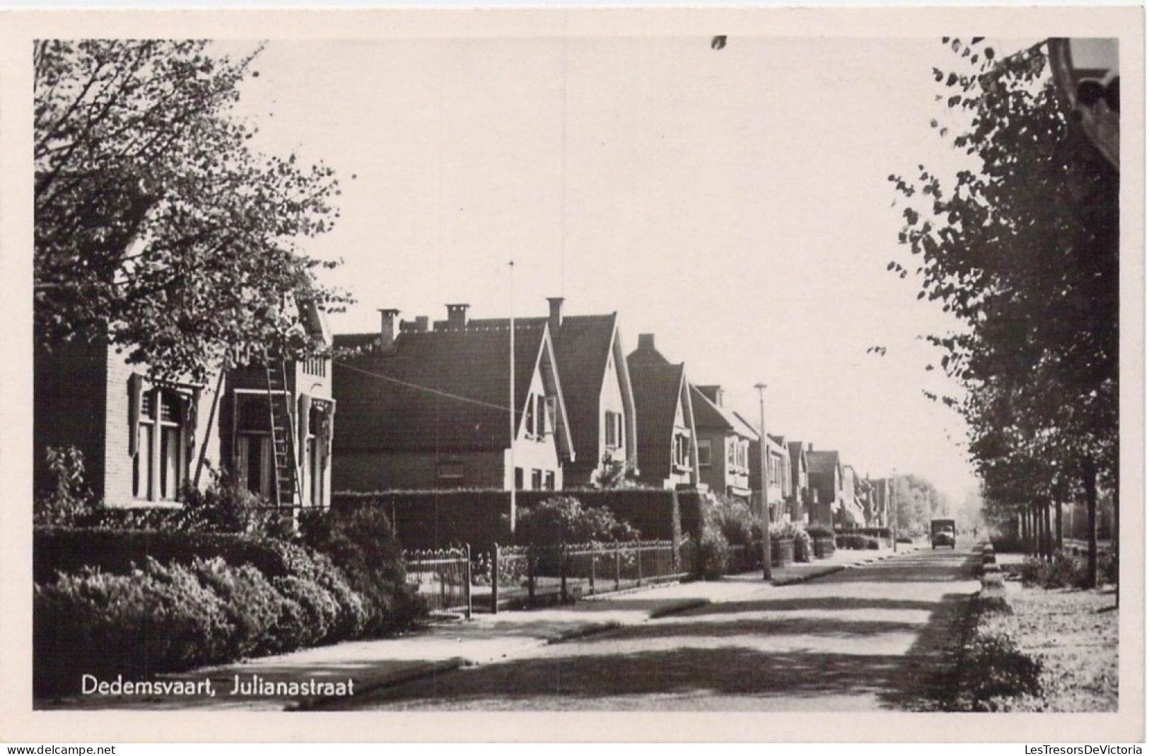 PAYS-BAS - Dedemsvaart - Julianastraat - Carte Postale Ancienne - Dedemsvaart