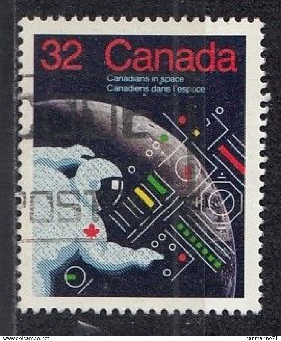 CANADA 945,used,falc Hinged - Nordamerika