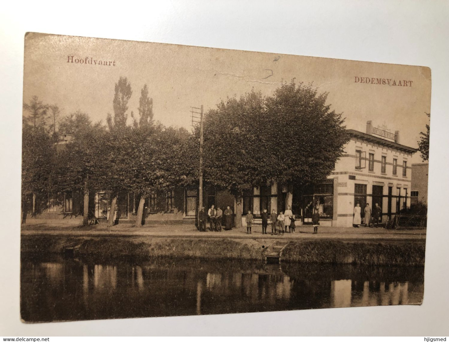 Netherlands Nederland Dedemsvaart Overijssel Hoofdvaart Bontius Ruwielen Shop 16848 Post Card POSTCARD - Dedemsvaart