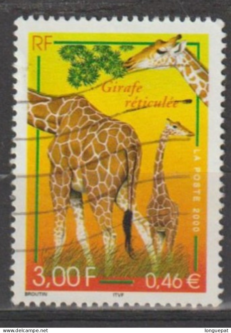 FRANCE - Faune - Girafe Réticulée - Série "Nature De France" - Giraffes