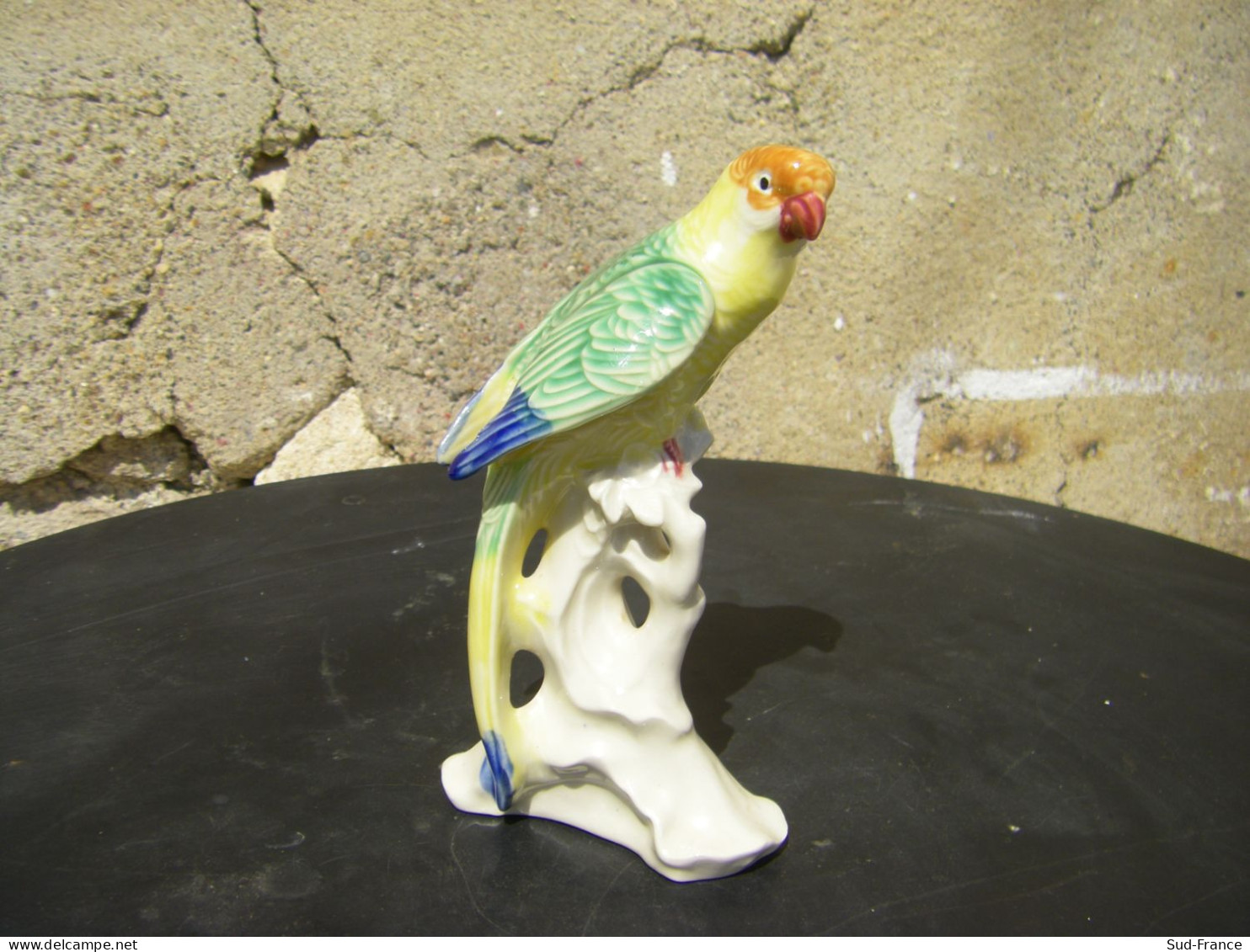 Oiseau Exotique En Porcelaine - Pájaros