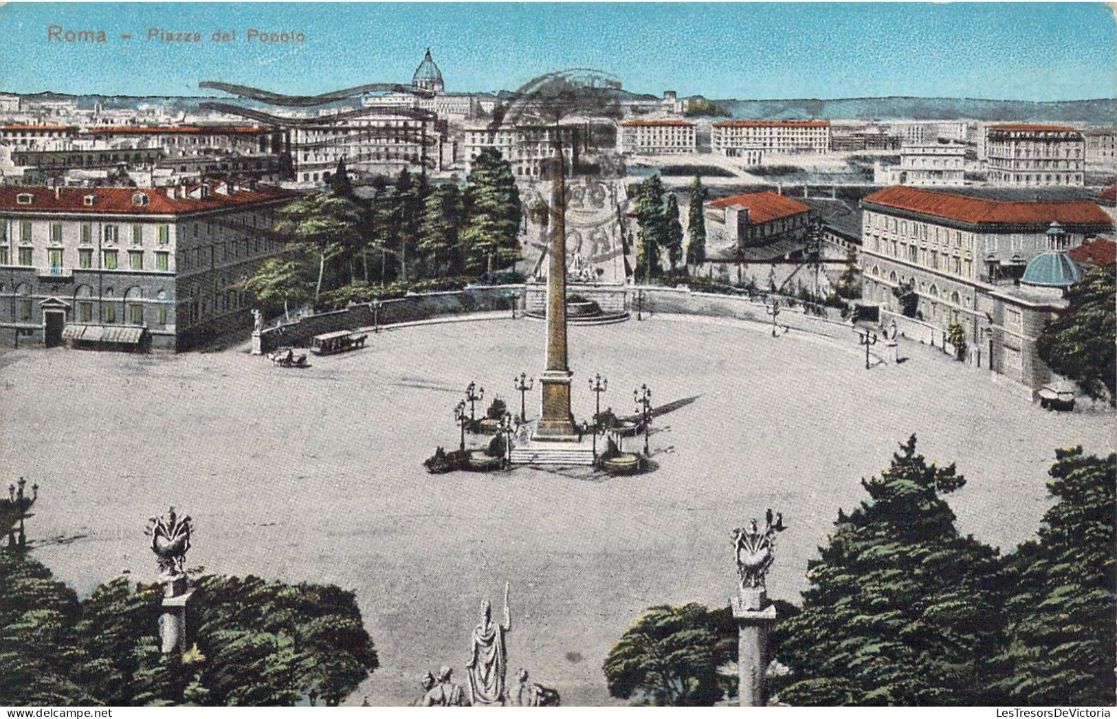 ITALIE - Roma - Piazza Del Popolo - Carte Postale Ancienne - Places & Squares