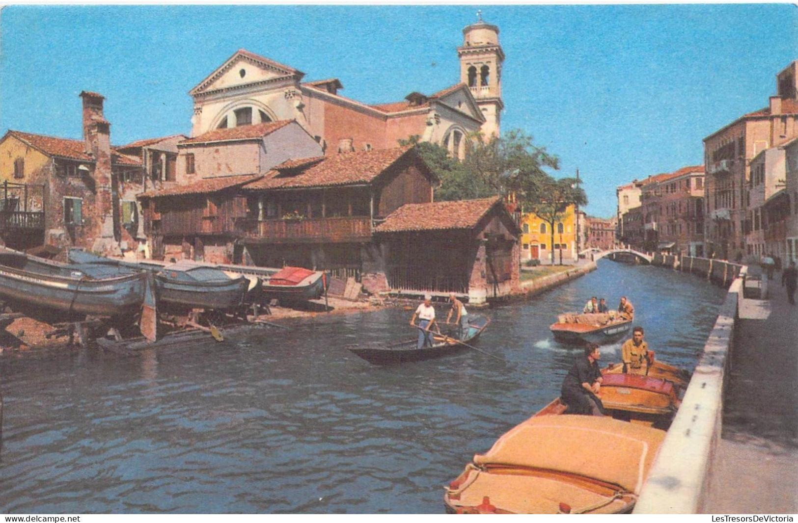 ITALIE - Venezia - Squero S. Trovaso - Carte Postale Ancienne - Venezia (Venice)