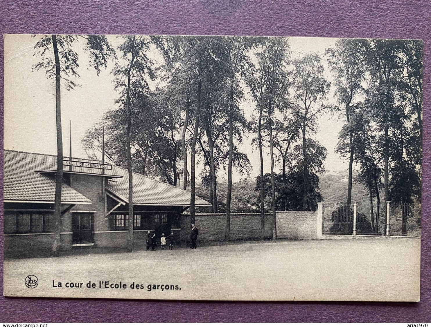 Houdeng-Aimeries Charbonnages Du Bois-du-Luc   La Cour De L'Ecole Des Garçons - La Louvière