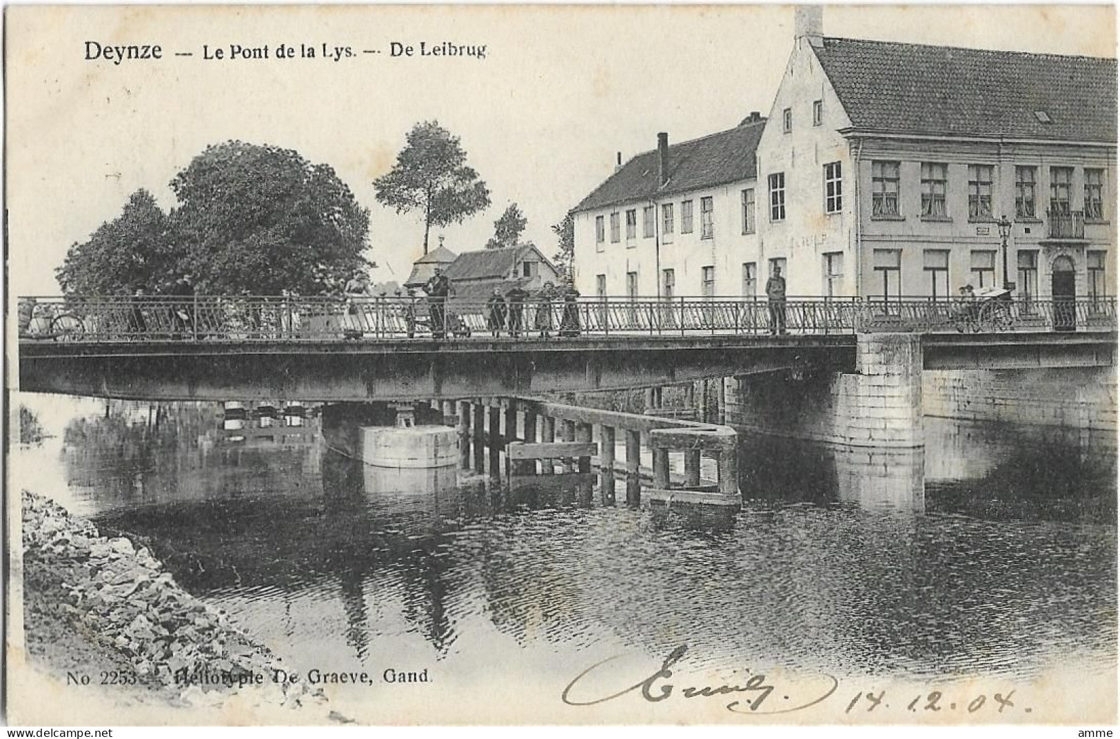 Deinze - Deynze   *  De Leibrug  -  Le Pont De La Lys - Deinze