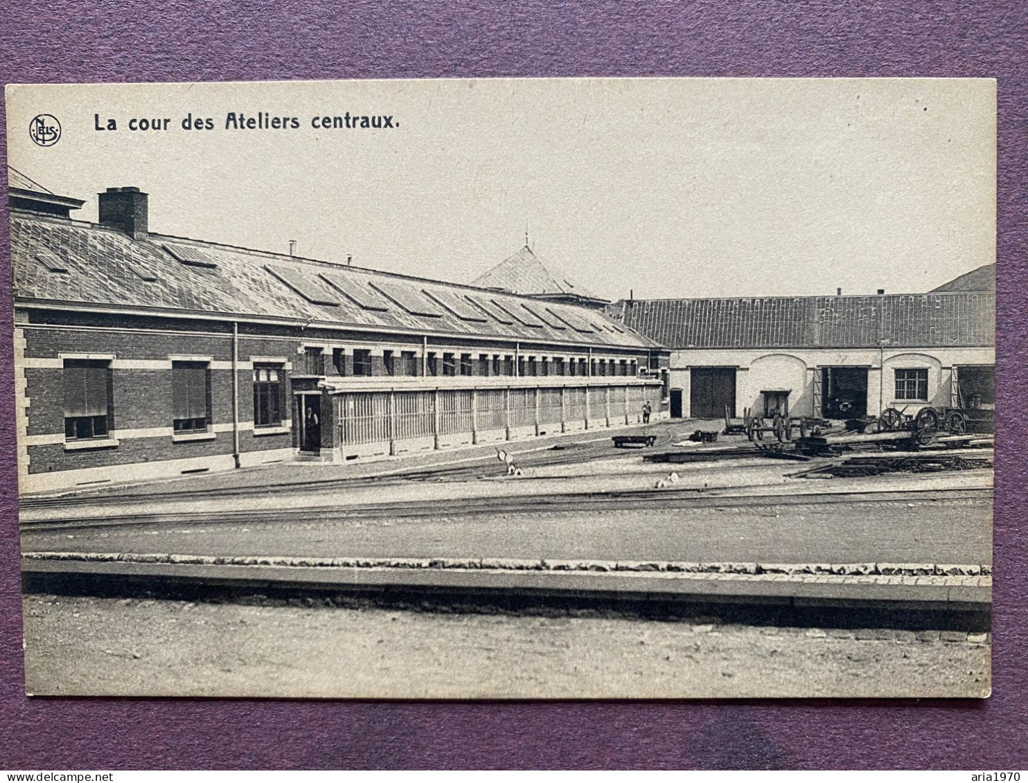 Houdeng-Aimeries   Charbonnages Du Bois-du-Luc  La Cour Des Ateliers Centraux - La Louvière