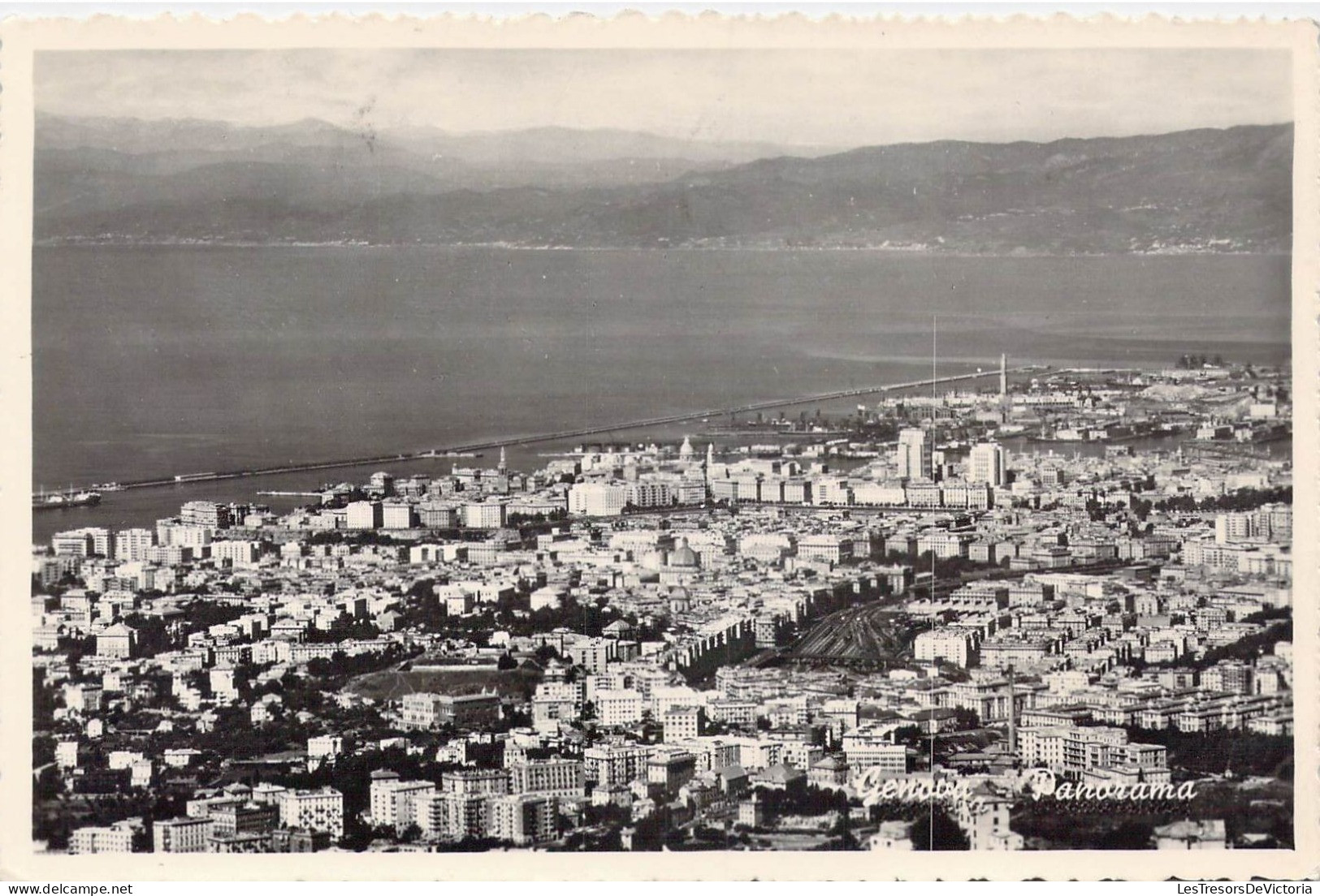 ITALIE - Genova - Panorama - Carte Postale Ancienne - Genova (Genoa)