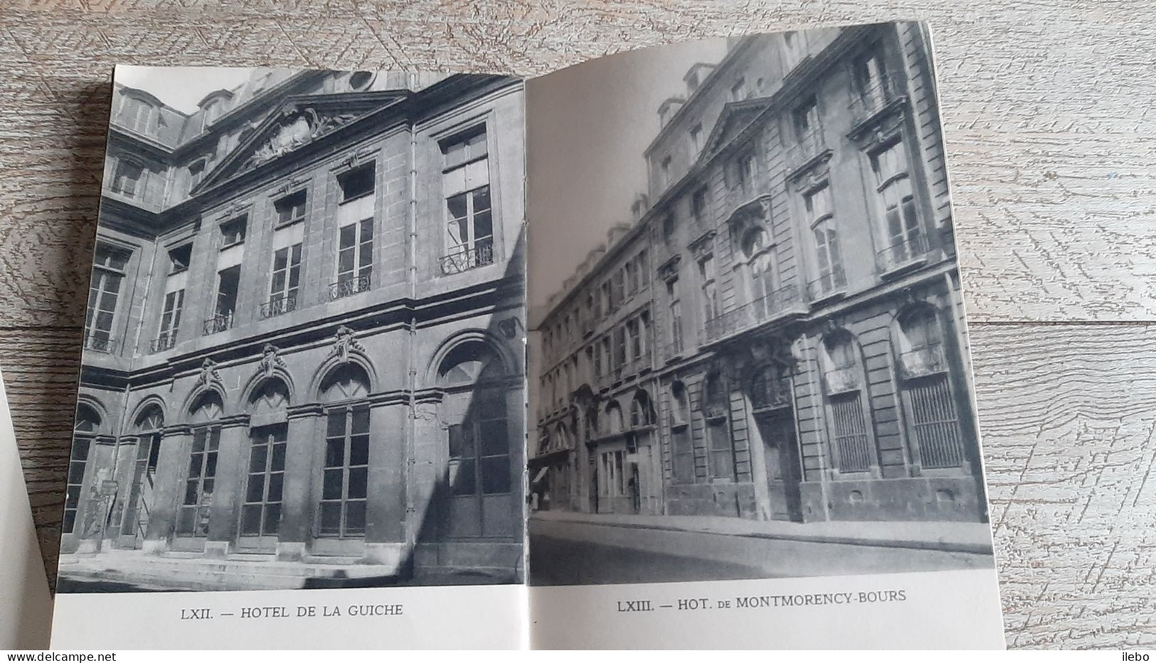 Les Hôtels De L'île Saint Louis De La Cité De L'université Et Du Luxembourg Pillement 1951 Plan - Paris