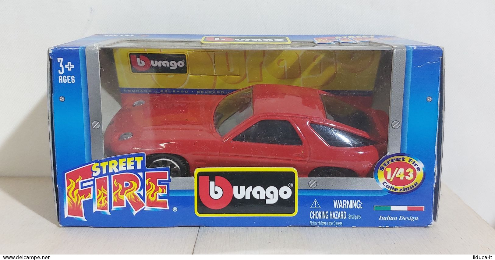 I116156 BURAGO 1/43 Serie Street Fire - Porsche 928 S4 - Box - Burago