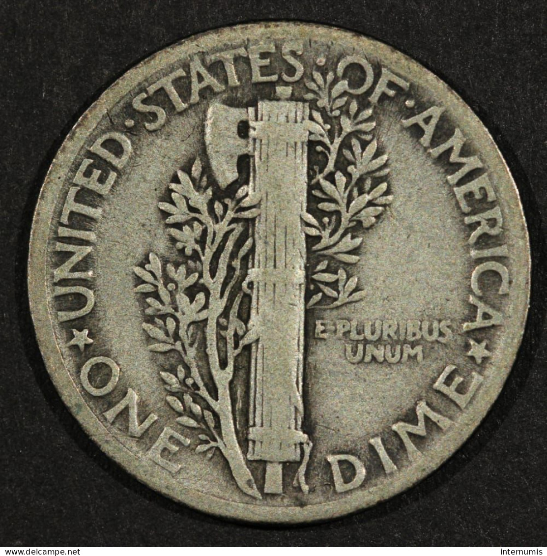 Etats-Unis / USA, Mercury, Lot (2)  Dime, 1941 & 1945, Argent (Silver), KM#140 - 1916-1945: Mercury